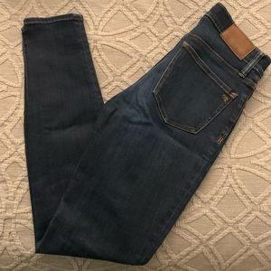 Size 25 Madewell Roadtripper Jeans